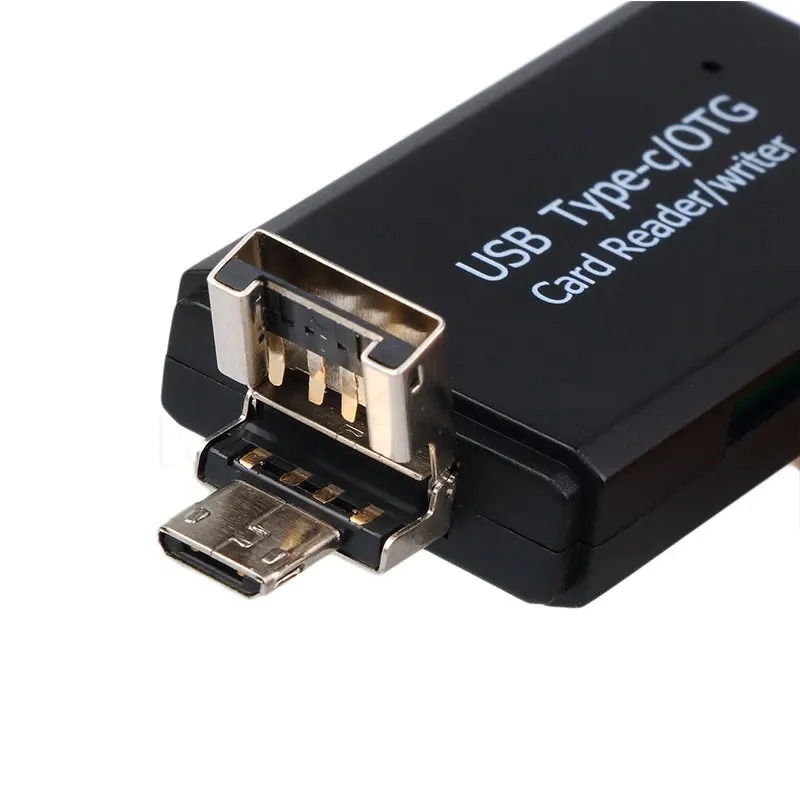 Kebidu оптовая продажа многофункциональный конвертер считыватель смарт карт Type C USB