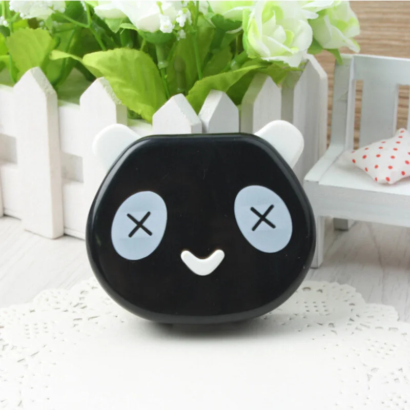 1 шт. футляр для контактных линз с рисунком милой панды | Аксессуары одежды