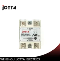 ssr 40dd dc control dc ssr white shell single phase solid state relay 40a input 3 32v dc output 560v dc