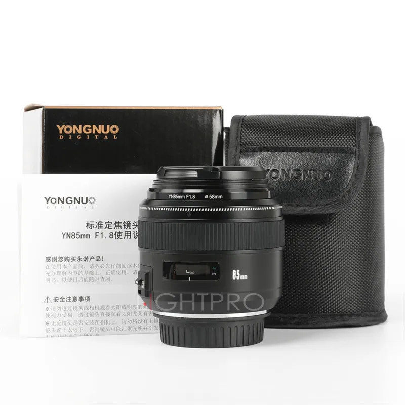 Объектив камеры YONGNUO YN85 мм для Canon EF|telephoto lens for canon|ef 85mmlens canon |