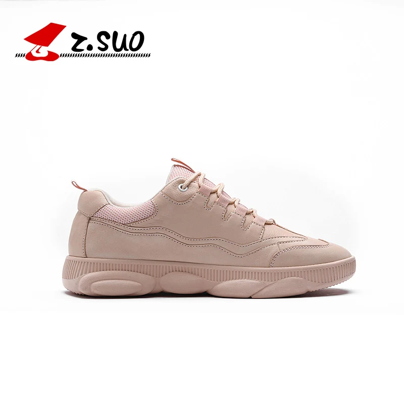 Z.SUO Brand Men Fashion Shoes Pink Leisure Size 38-44 Man Sneakers | Обувь