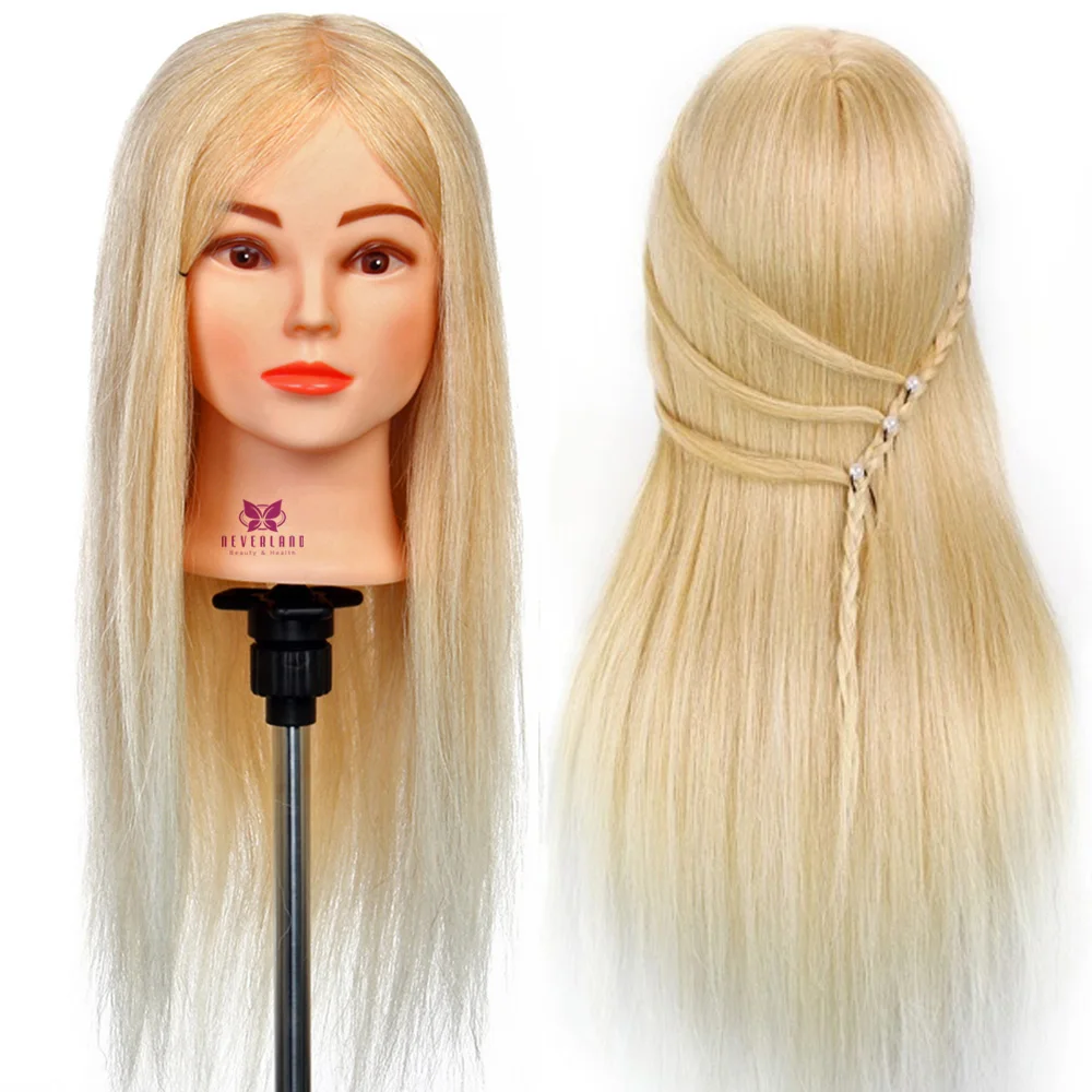 20 дюймов манекен для укладки волос салона обучения коричневым глазом