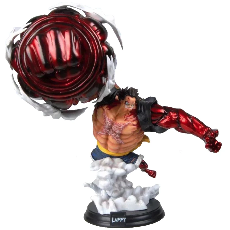 39cm Anime One Piece Gk Monkey D Luffy Gear Fourth Big Fist Ver Pvc Collection Model Figure Buy At The Price Of 44 99 In Aliexpress Com Imall Com