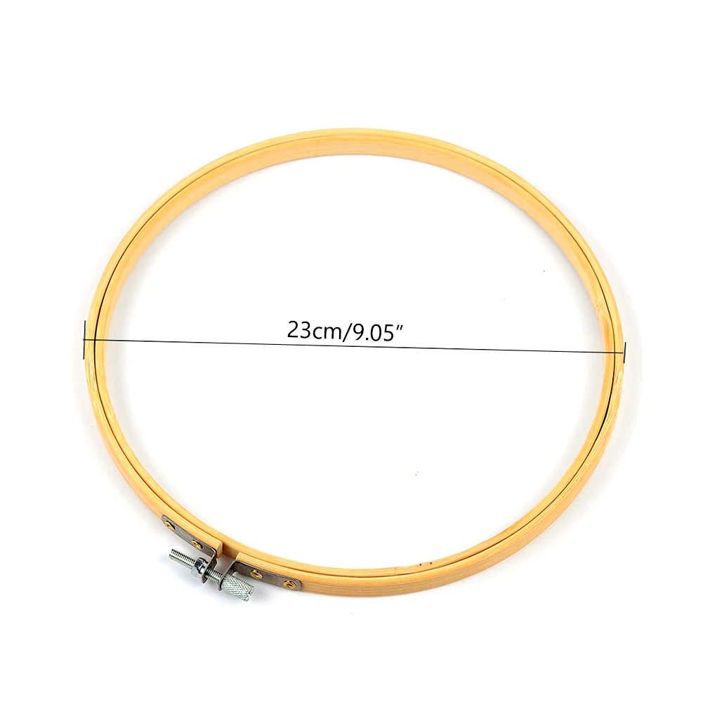 23cm Вышивка на кольцах 13 см, 18 см, 23 см, 30 см, 34 см, 36 см - Цвет: 23cm