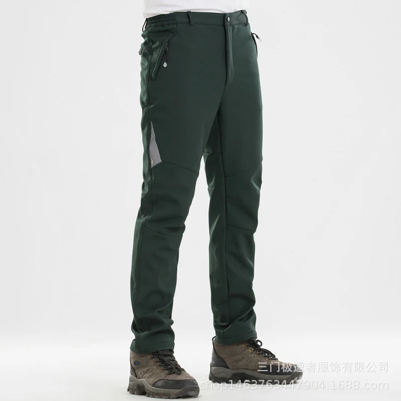 Уличные Треккинговые Брюки Softshell Походные штаны ветрозащитные
