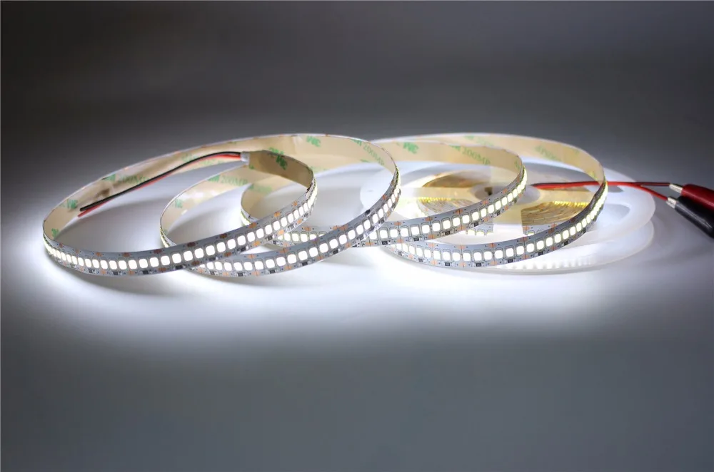 2835 SMD 240 светодиодов/м DC12V Светодиодная гибкая полоса 5 м в длину 120 Вт белая