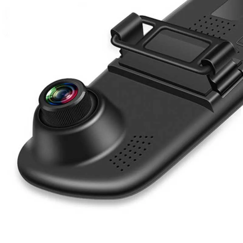 Двойной объектив камеры автомобиля зеркало заднего вида авто DVRs автомобили DVR