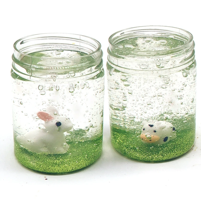 Кристальная пудра для животных слизь пушистая пена снятие стресса песок ремесло