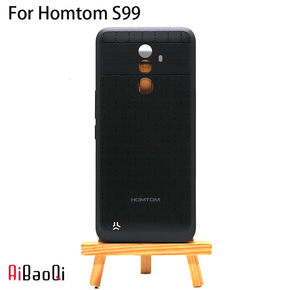 AiBaoQi новый оригинальный Homtom S99 Батарея чехол Защитный задняя крышка для 5 дюймов