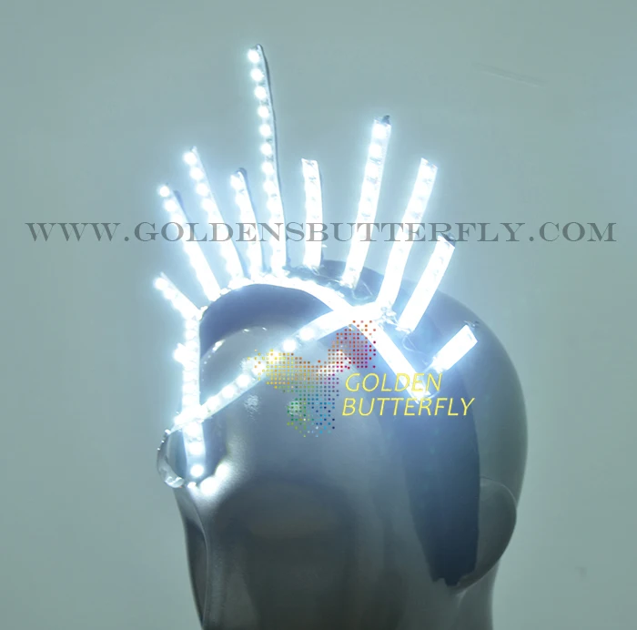 LED шлем 2017 Единорог монохромный Полный Цвет светящиеся странные шлемы RGB