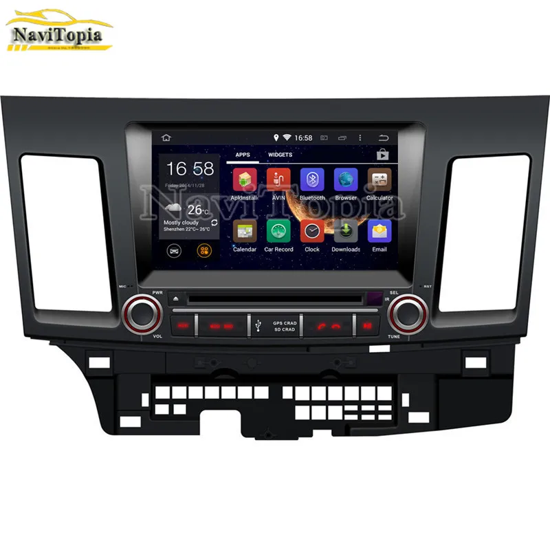 NAVITOPIA 4G ram 64G rom PX6 шесть ядер Android 9 0 автомобильный DVD gps Для Mistubishi Lancer 2007-Для Galant Fortis