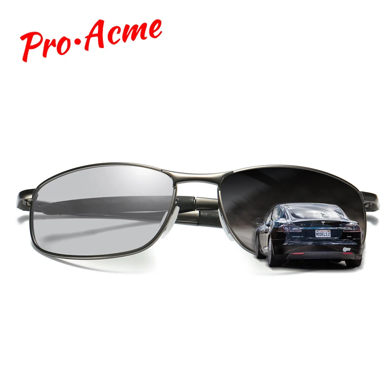 Умные фотохромные поляризационные солнцезащитные очки Pro Acme для мужчин вождения