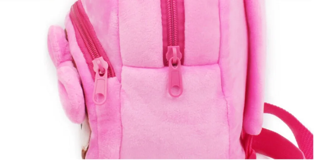 Cute Cartoon Baby Plush Backpack Toy School Bag Mini Animal Shape Plush Backpacks Kids Outdoor Travel Pack Bag Student#K4