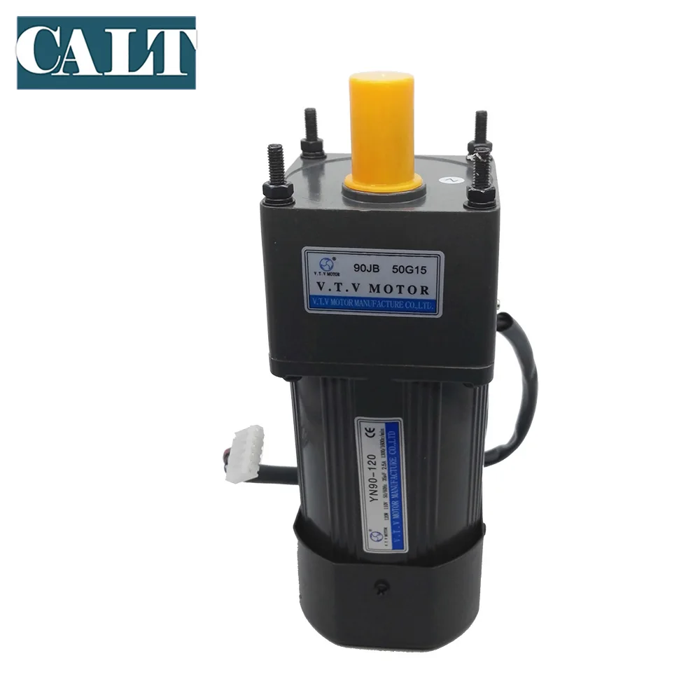 VTV YN90-120/90JB50G15 120 Вт 1:50 Передаточное Отношение скорость регулируемый однофазный редуктор переменного тока 110 В