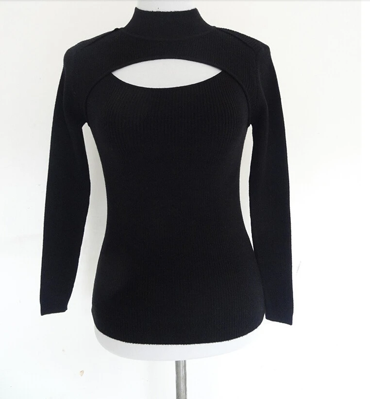 Free Shipping Open Chest Sweater 