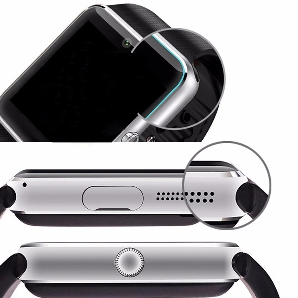 Новые смарт-часы Bluetooth GT08 с sim-картой TF камера спортивный фитнес-трекер WirstWatch для