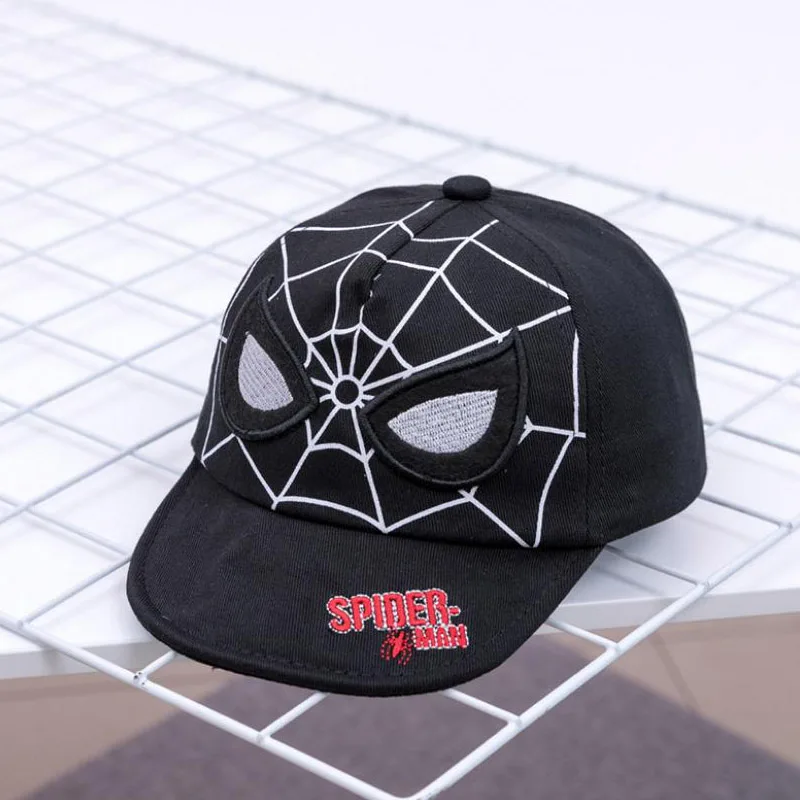 Doitbest от 1 до 4 лет Spiderm весенние детские бейсбольные девочки-Мальчики Мягкие козырьки Snapback регулируемая детская хип-хоп шляпа-Панама