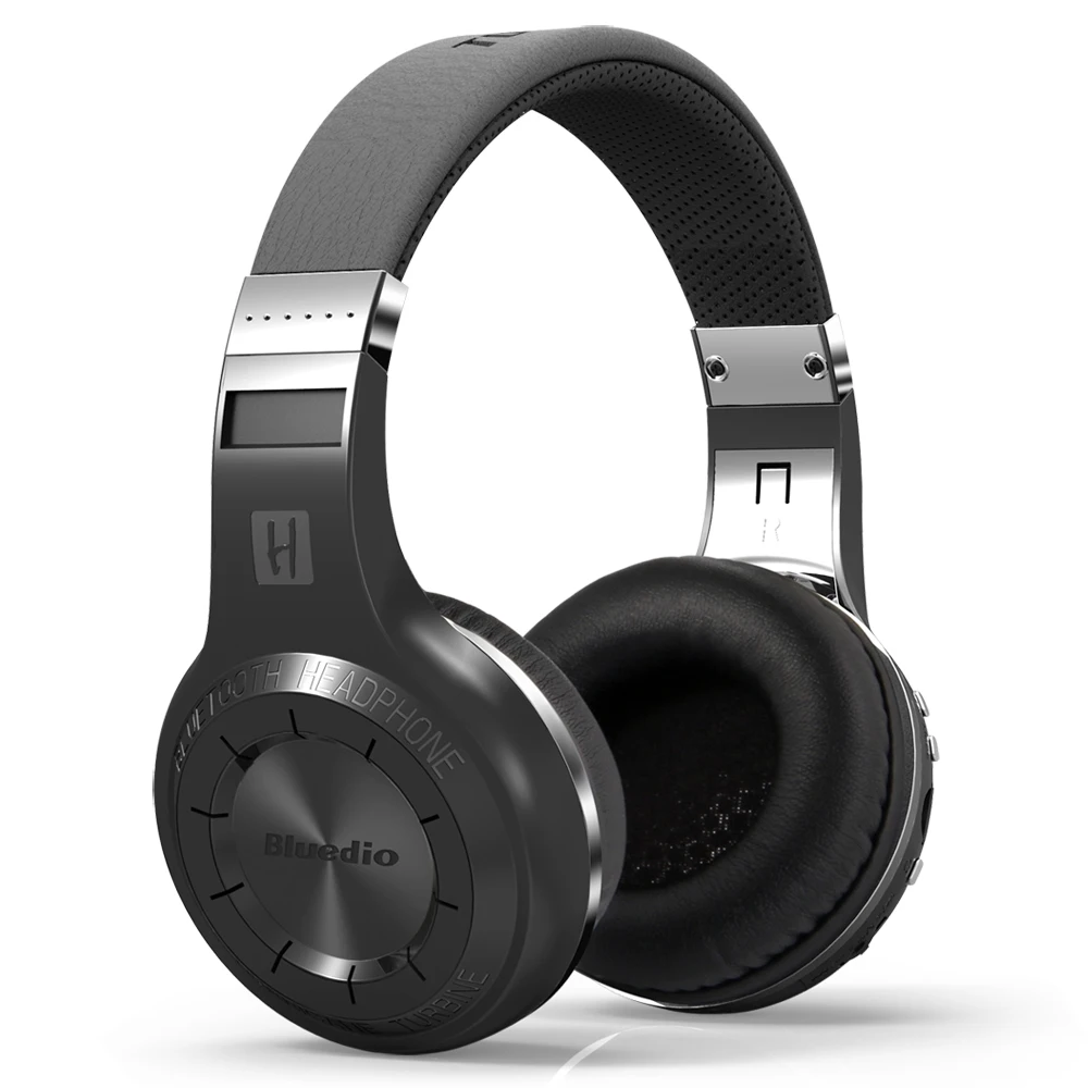 Оригинальная Bluetooth гарнитура Bluedio H Plus стерео беспроводные наушники Hi Fi MP3 плеер с