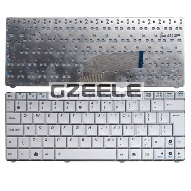 Белая клавиатура США для ASUS Eeepc 1101HA N10 N10J N10E N10JB N10JC N10VN N10A | Компьютеры и офис