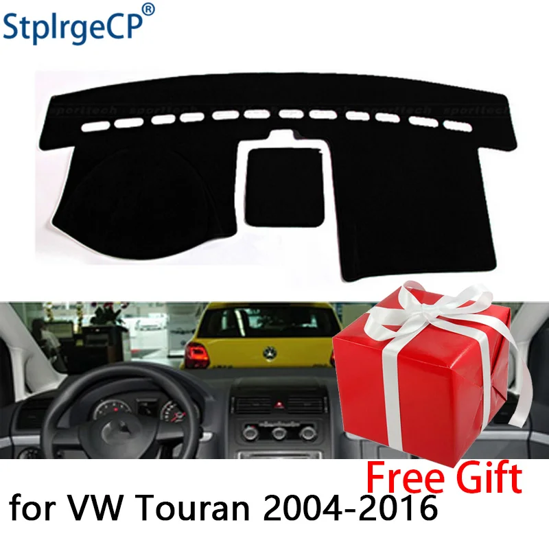 

for Volkswagen Touran 2003-2016 dashboard mat Protective pad Shade Cushion Pad interior sticker car styling accessories