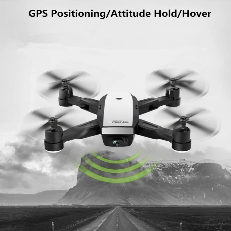 2018 Дрон GPS Wifi FPV Follow Me пульт дистанционного управления RC 720P 1080P регулируемая камера
