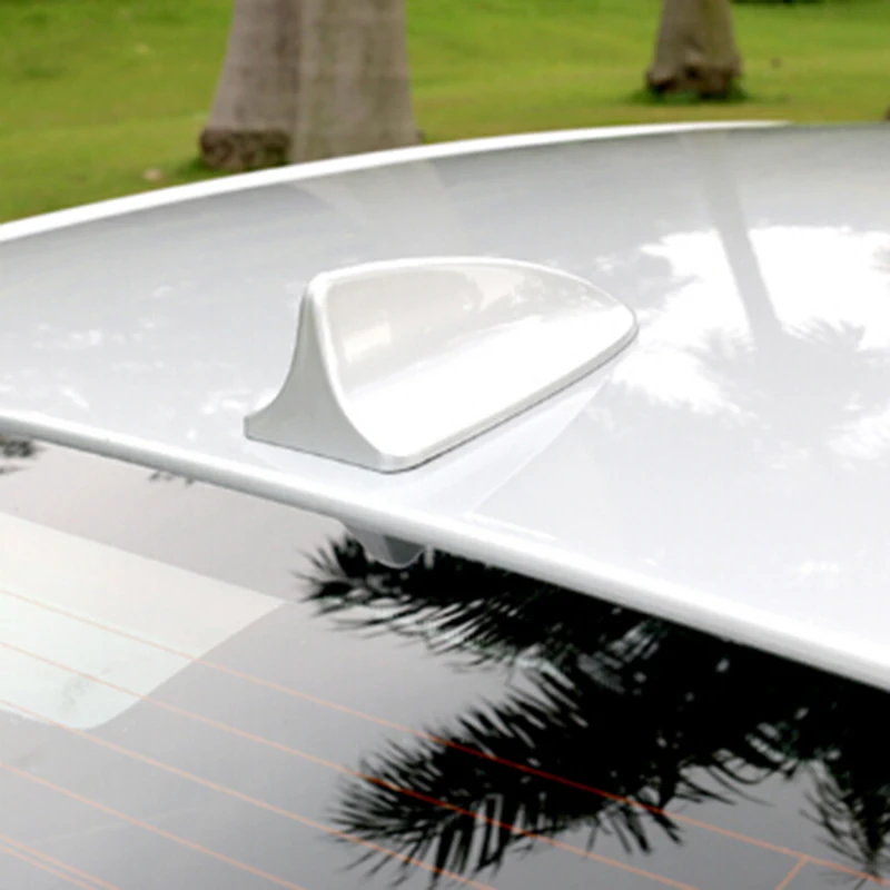 Car Roof Shark Fin Decorative Aerial Antenna Cover Sticker Base For Honda CRV Accord Odeysey Crosstour FIT Jazz City Civic | Автомобили и