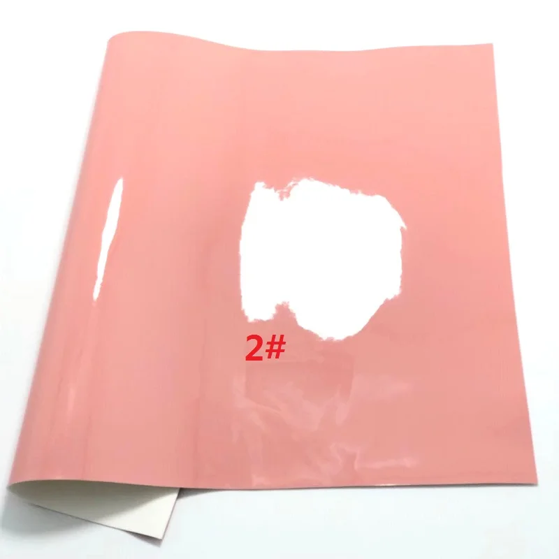2 1 шт. А4 Размер 21X29 см Алиса блеск Cuero Sintetico лакированная кожа DIY аксессуары для волос ремесло кожа для DIY G17 - Цвет: 2