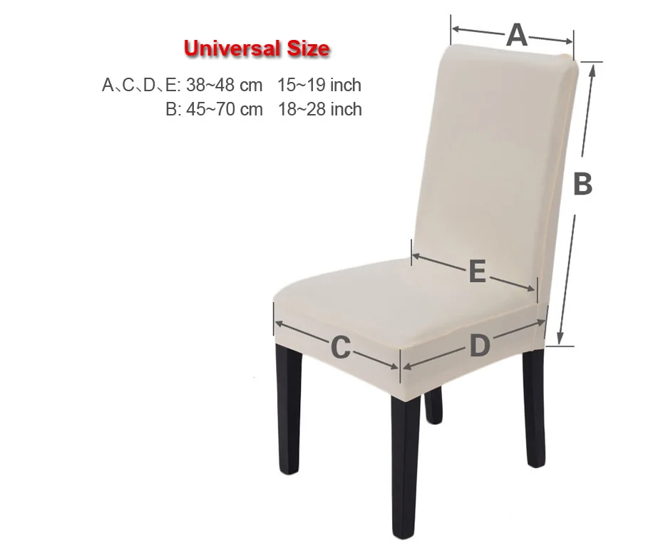 

Velvet Fabric Chair Cover Waterproof Non-Skid Anti-Dirty Spandex Soft Chair Cover for Hotel Party Home Chair Cases