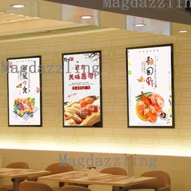 Светодиодный магнитный постер для фильмов/меню 32 х42 дюйма светильник вой короб