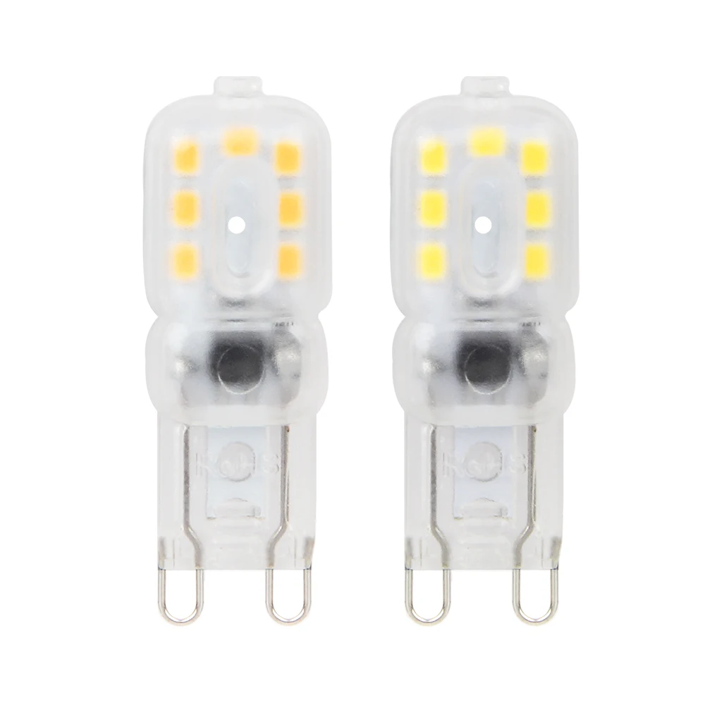 Миниатюрная Светодиодная лампа G9 SMD 220 2835 В переменного тока 14