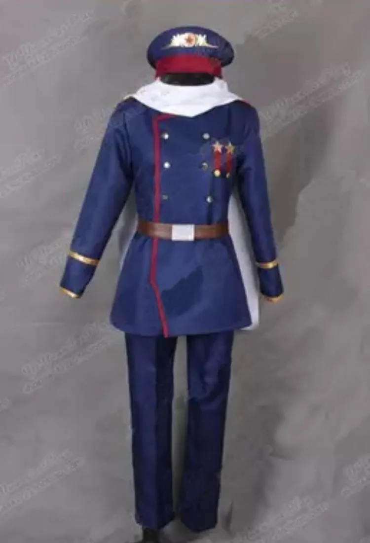 Аниме Axis Powers Hetalia APH Советский Союз Россия Иван Брагинский Косплей Костюм