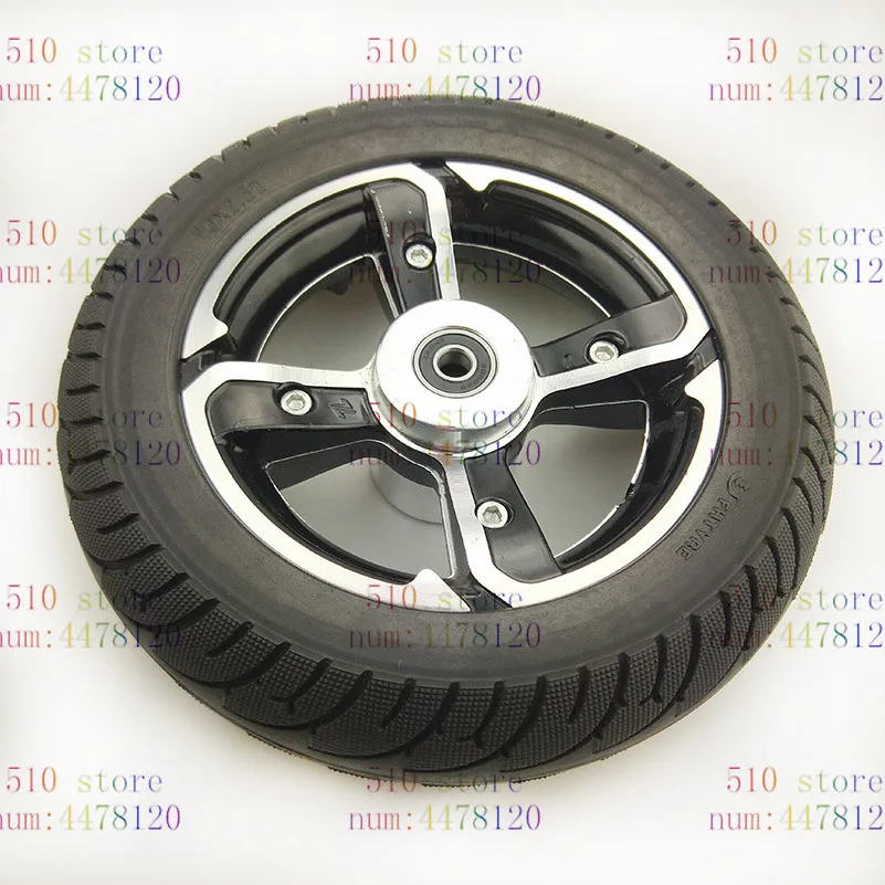 Электрический скутер 10x2 50 колеса бескамерные шины твердые для 125 DIY 8/10 дюймов