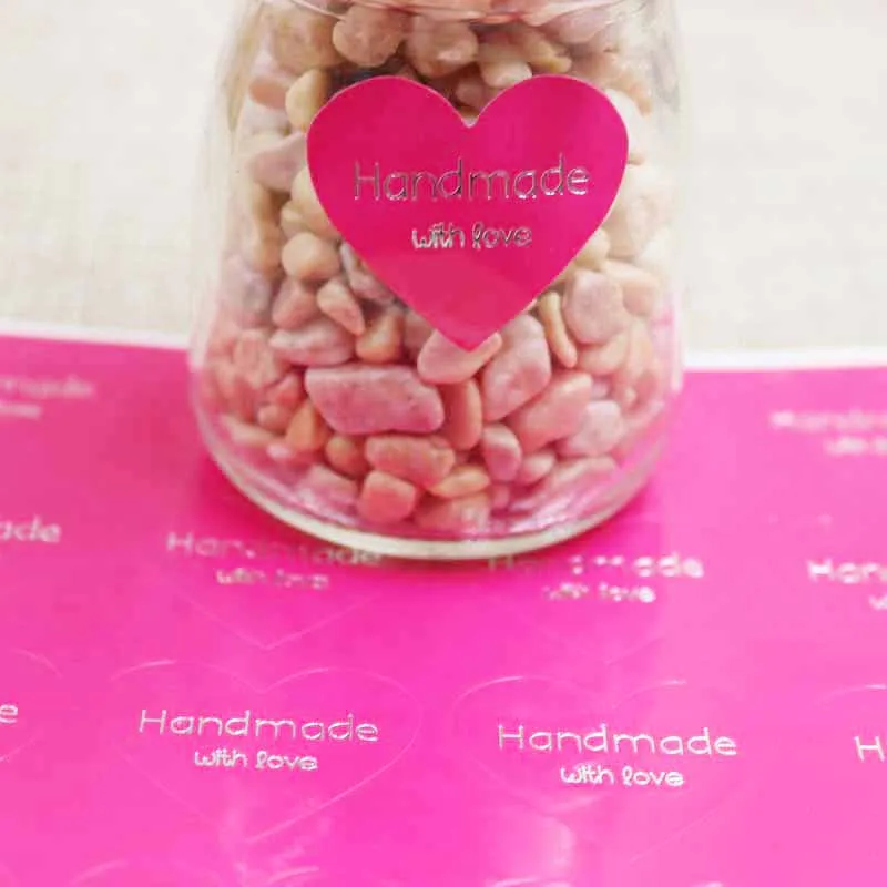 Различные цвета diy Наклейка спасибо этикетки с золотым/сиверским принтом милое