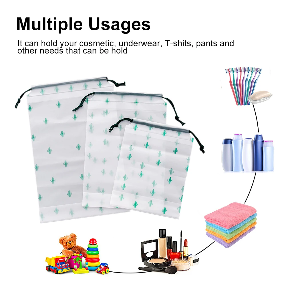 Прозрачная Матовая сумка Органайзер для макияжа Водонепроницаемая Дорожная