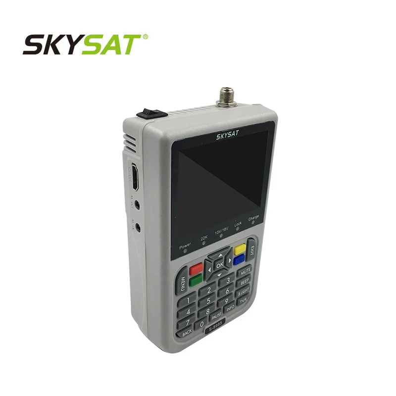Профессиональный DVB S2 спутниковый искатель с анализатором спектра 3 5 дюймов