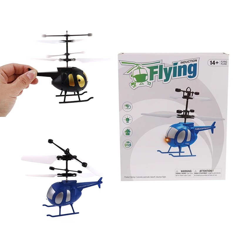 Самолет DronMini RC Дрон Летающий вертолет Инфракрасный индукционный пульт