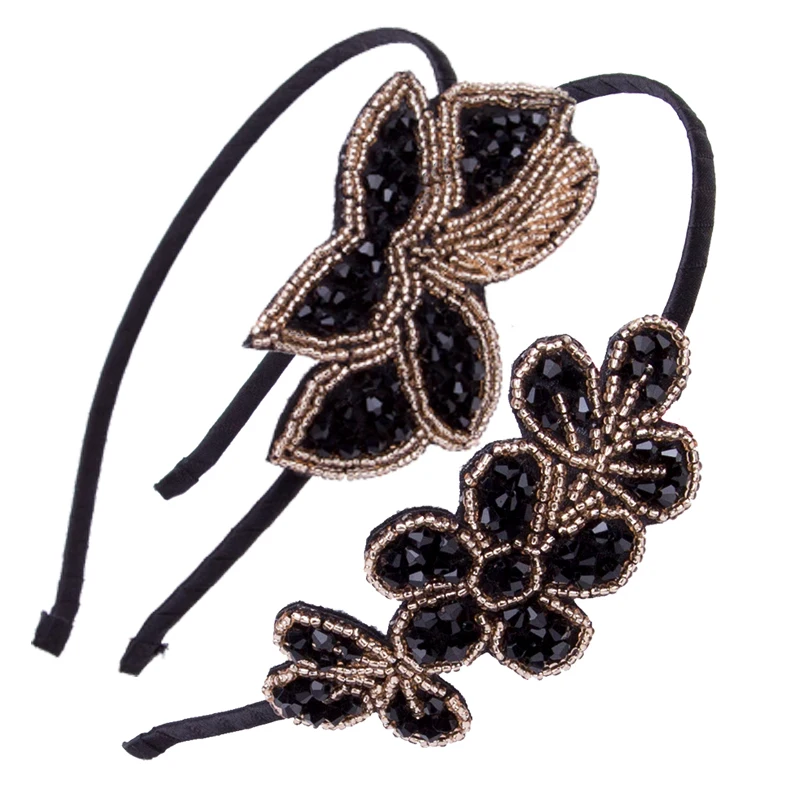 Женская повязка на голову с бусинами украшение для волос кристаллами 2019|hair