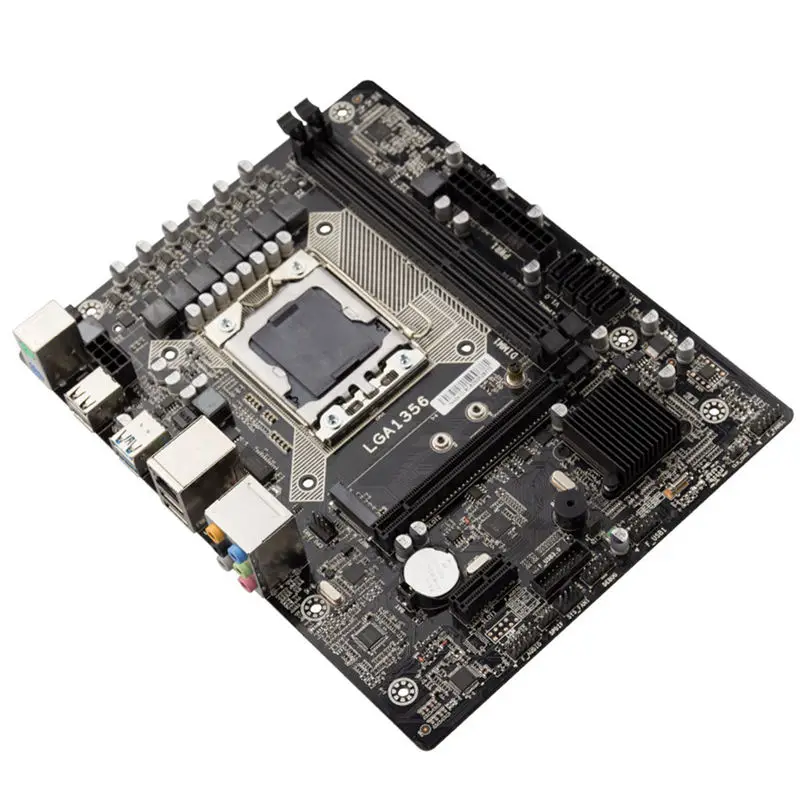 X79A Lga 1356 материнская плата Usb3.0 поддержка серверной памяти Reg Ecc и процессор Lga1356 Xeon