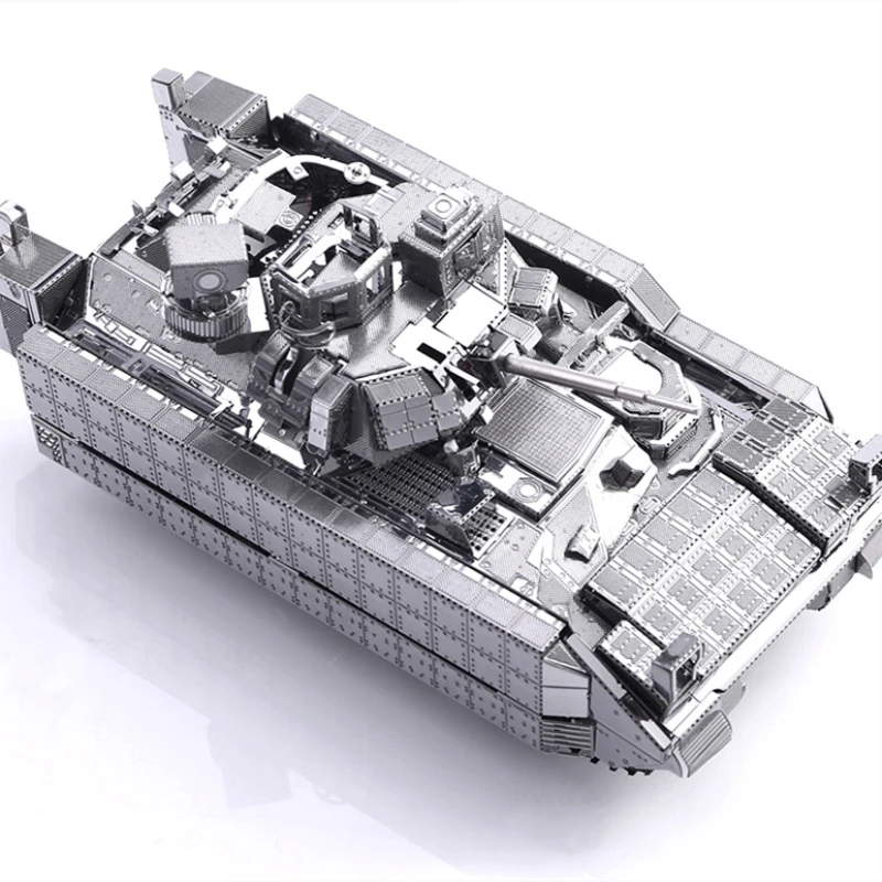 Piecool M2A3 Брэдли IFV Танк 3D металлическая головоломка DIY Лазерная резка мини-Джиги