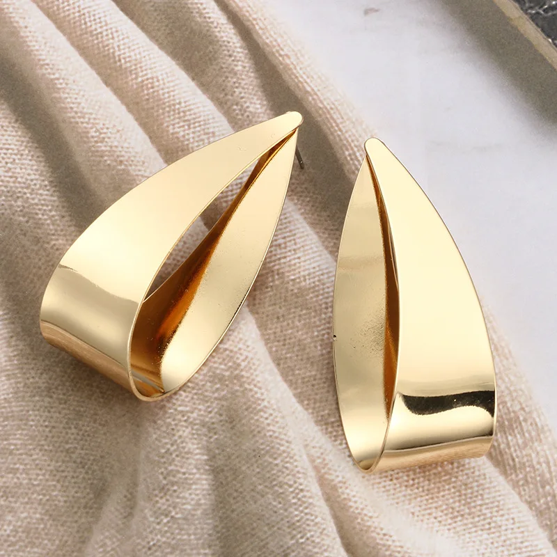 2018 НОВЫЕ геометрические серьги в стиле панк для женщин ювелирные украшения хип