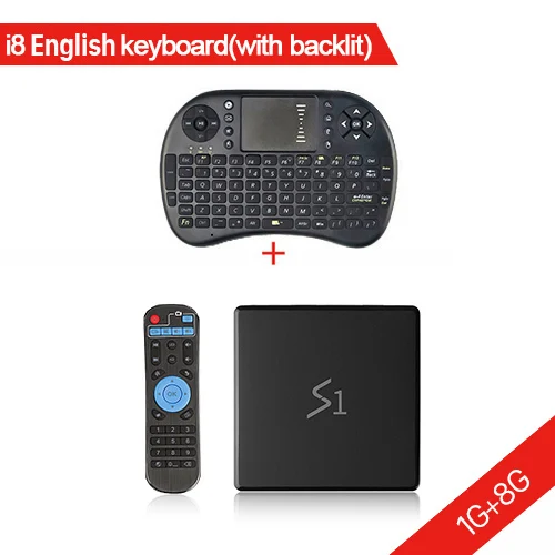 18G S1 Box i8T Leadcool S1 Android 8,1 набор верхней коробки RK3229 четырехъядерный 1G+ 8G/2G+ 16G 100M LAN 2,4 GHz wifi Поддержка 4K Android 8,1 Leadcool S1 коробка - Цвет: 18G S1 Box i8T