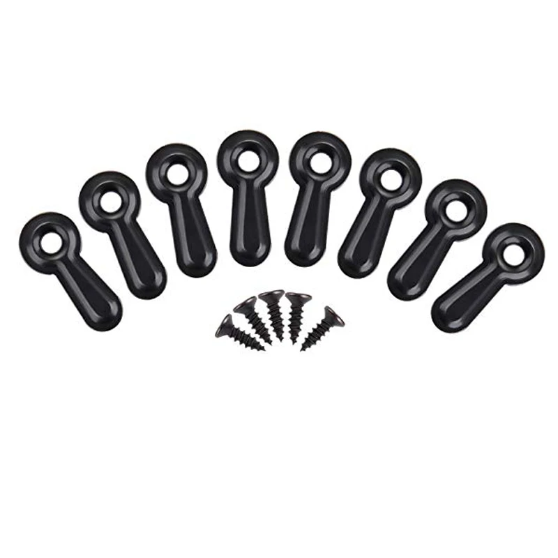 100 шт. рамка кнопка поворота и винты для подвешивания фотографий фото черная