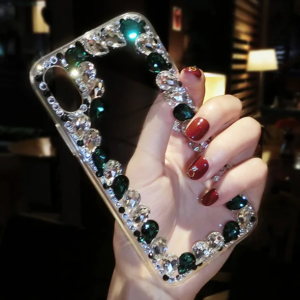 

LaMaDiaa Luxury Bling Diamond Phone Cases For Huawei P10 P20 P30 P40 P50 Pro Lite Mate 20 30 40 Fashion Glitter Rhinestone Cover