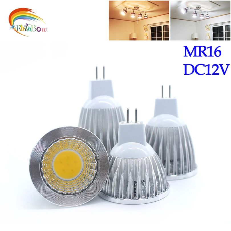 Светодиодный прожектор GU10 лампочки E27 E14 GU5.3 110 В 220 dimmable теплый/белый 9 Вт 12 вт 15 COB
