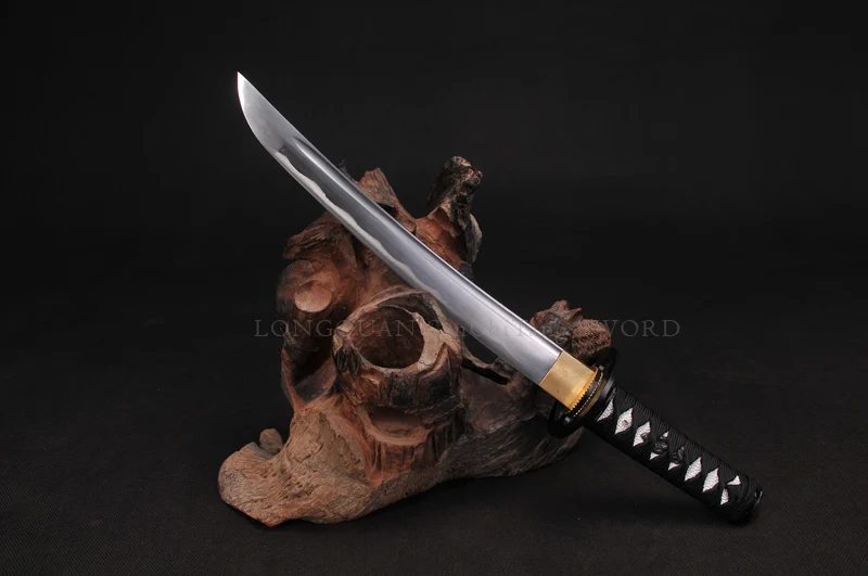 Японский Танто мечи ручной работы 1060 Высокоуглеродистая сталь самурайский меч