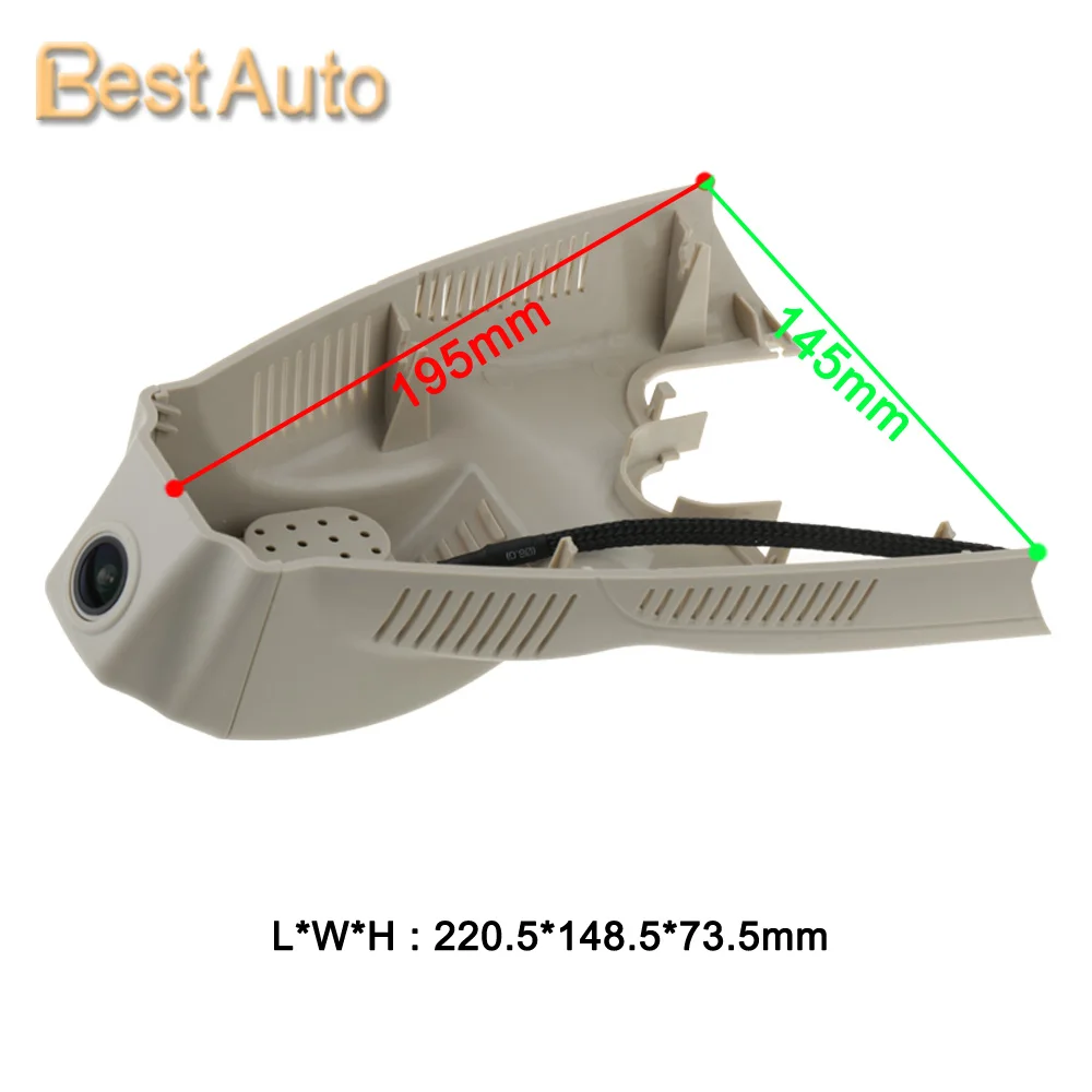 Видеорегистратор 1920*1080P с Wi-Fi и управлением через приложение для Mercedes Benz CLA200 2015 GLA