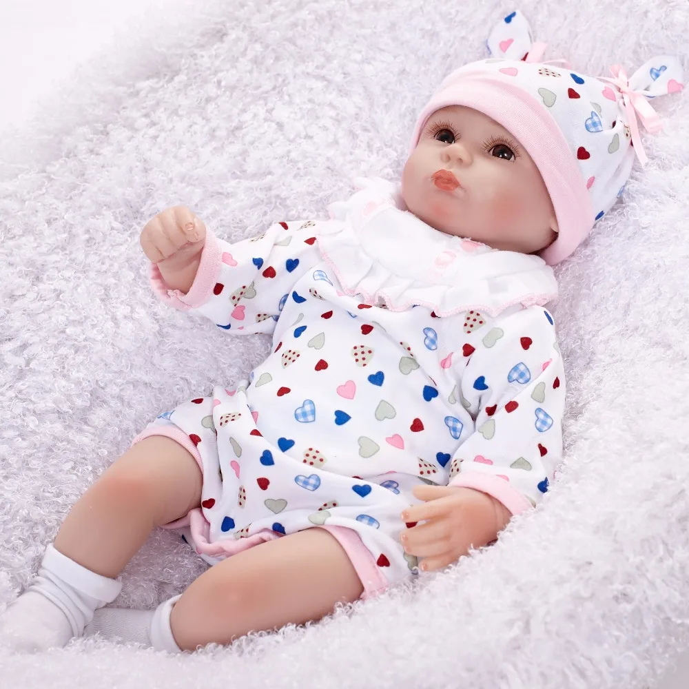 42 см силиконовые куклы Reborn Baby игрушки принцессы Brinquedos рождественские подарки