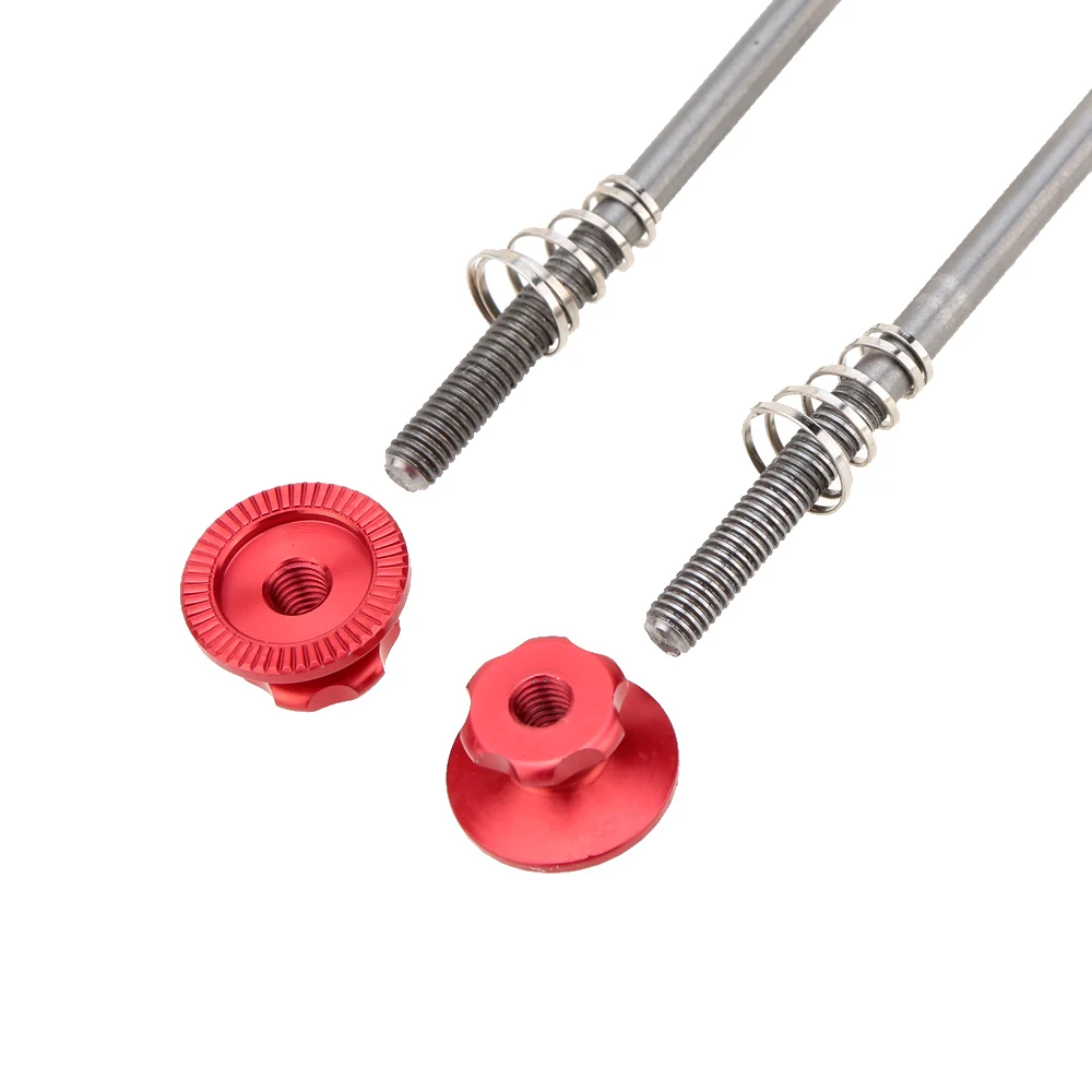 2Pcs Lixada Ultralight Quick Release Titanium Skewers for MTB Road Bike | Спорт и развлечения