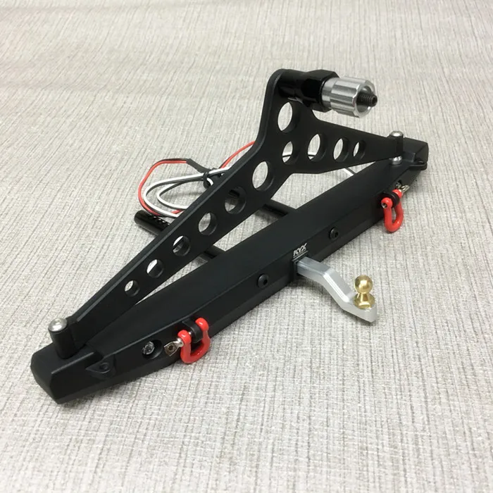 Металлический задний бампер с крючком для трейлера 1/10 TRAXXAS Trx 4 TRX4 T4 Rc скалолазания