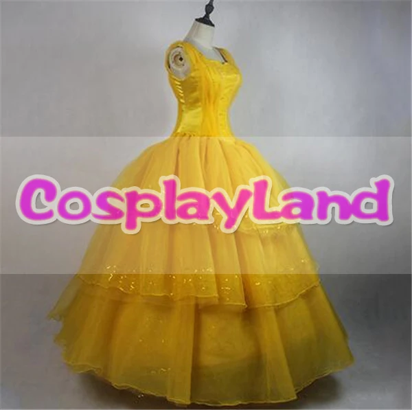 2017 фантазия Женский Хэллоуин косплей Красавица и Чудовище взрослый костюм